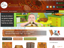 Tablet Screenshot of carrom-veda.fr
